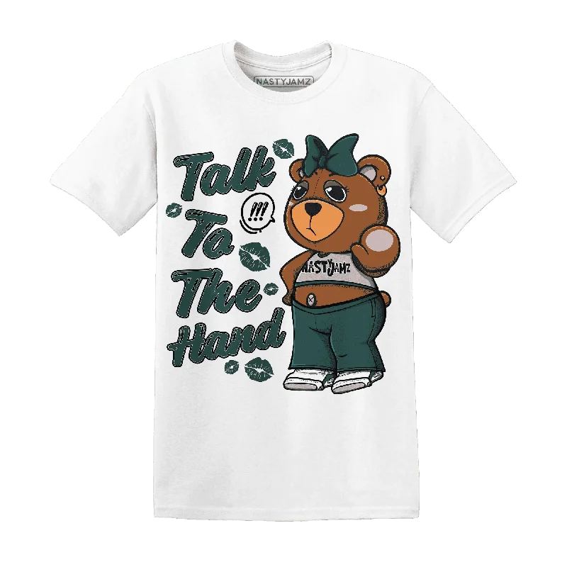 High-Quality Unisex Fashion Basics Fashionista Sale NastyJamz Oxidized Green 4s T-Shirt Match Talk To The Hand BERNIE High-Quality Unisex Fashion Basics Fashionista Sale NastyJamz Oxidized Green 4s T-Shirt Match Talk To The Hand BERNIE