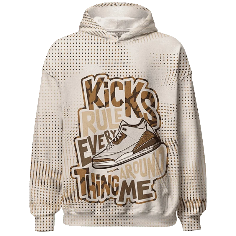 Unisex Everyday Fashion Essentials Fashion Frontiers NastyJamz Palomino 3s Hoodie Match Kicks Rule All-Over Print
