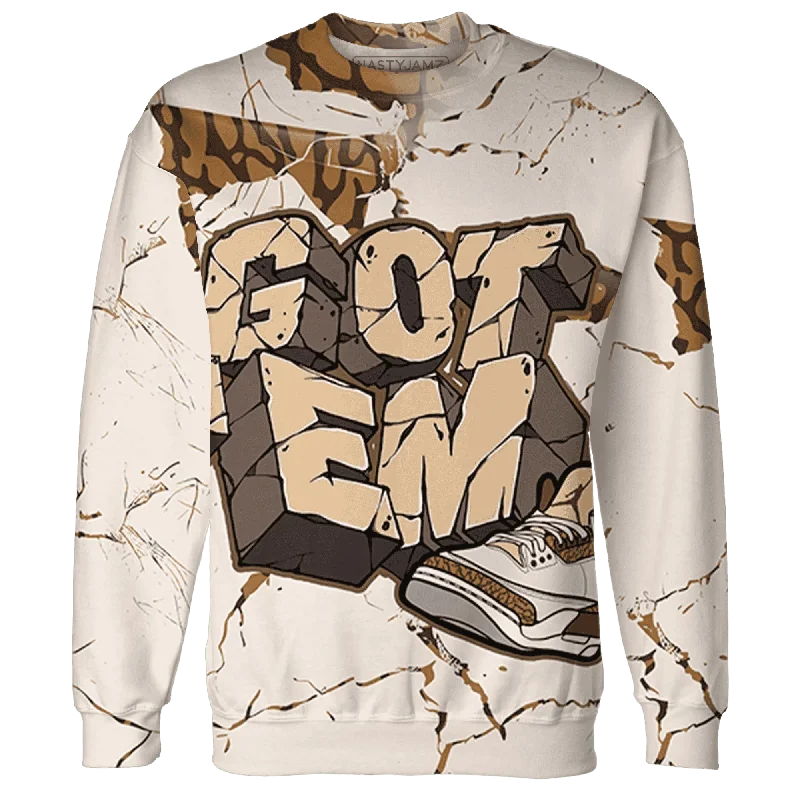 Minimalist Unisex Fashion Essentials You'Ll Love Us Because NastyJamz Palomino 3s Sweatshirt Match Got Em All-Over Print Minimalist Unisex Fashion Essentials You'Ll Love Us Because NastyJamz Palomino 3s Sweatshirt Match Got Em All-Over Print