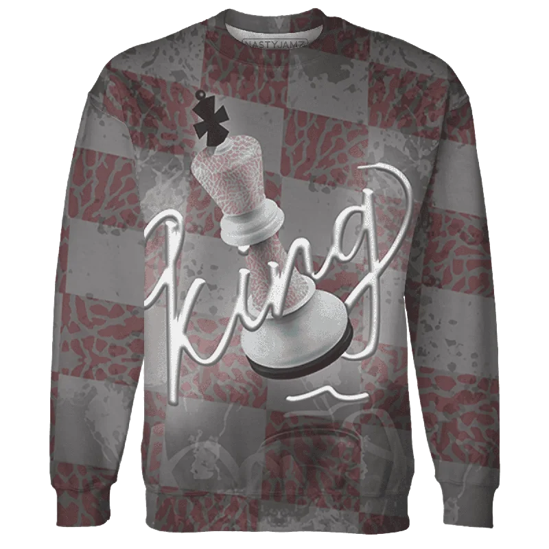 Classic Unisex Fashion Looks Top Brand Discounts NastyJamz Red Stardust 3s Sweatshirt Match Black King All-Over Print Classic Unisex Fashion Looks Top Brand Discounts NastyJamz Red Stardust 3s Sweatshirt Match Black King All-Over Print