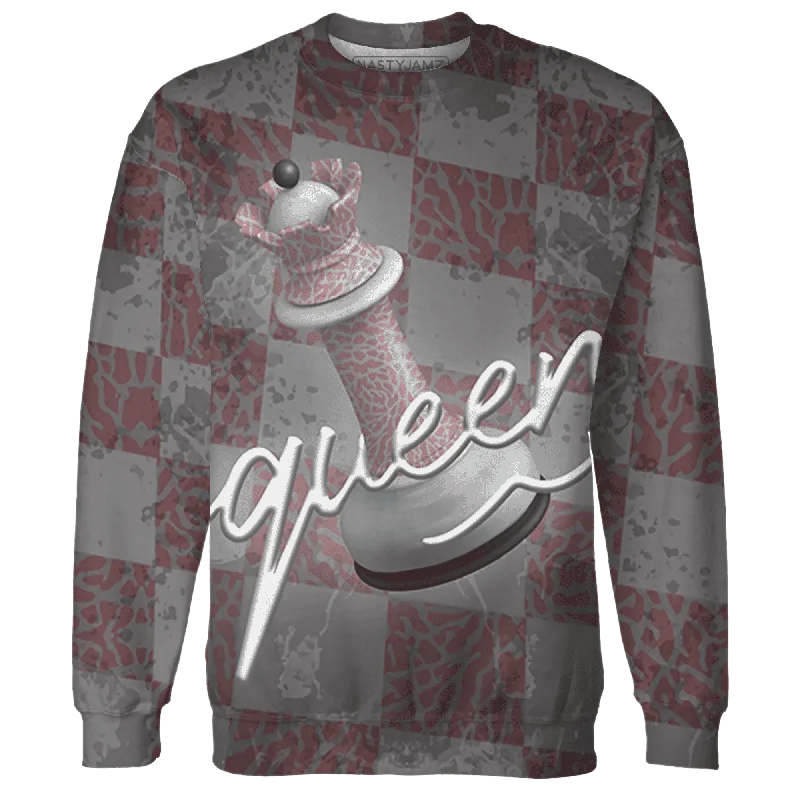 Breathable And Lightweight Unisex Wear Urban Elegance Deals NastyJamz Red Stardust 3s Sweatshirt Match Black Queen All-Over Print Breathable And Lightweight Unisex Wear Urban Elegance Deals NastyJamz Red Stardust 3s Sweatshirt Match Black Queen All-Over Print