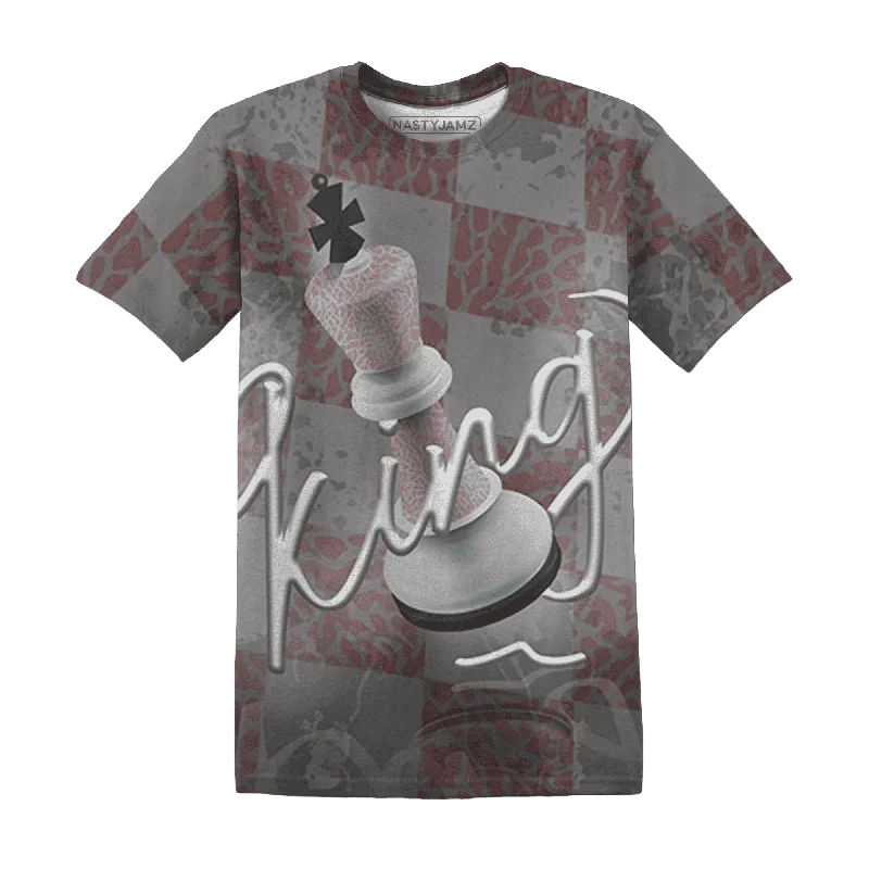 Modern Unisex Clothing For Any Occasion Chic Trend Collection NastyJamz Red Stardust 3s T-Shirt Match Black King All-Over Print Modern Unisex Clothing For Any Occasion Chic Trend Collection NastyJamz Red Stardust 3s T-Shirt Match Black King All-Over Print