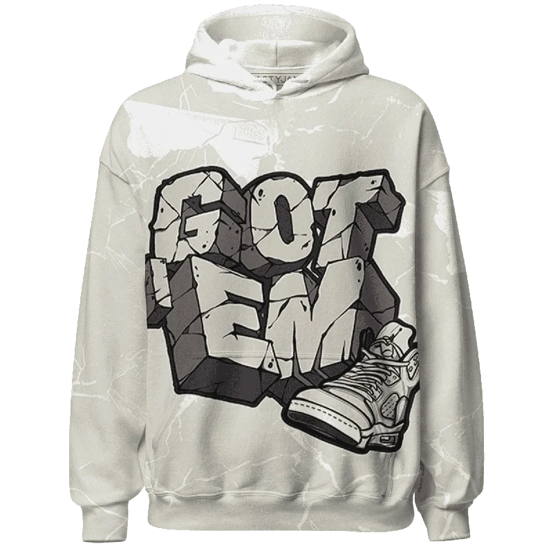 Fashion-Forward Gender-Neutral Outerwear Feminine Style Promotions NastyJamz SE Sail 5s Hoodie Match Got Em All-Over Print Fashion-Forward Gender-Neutral Outerwear Feminine Style Promotions NastyJamz SE Sail 5s Hoodie Match Got Em All-Over Print