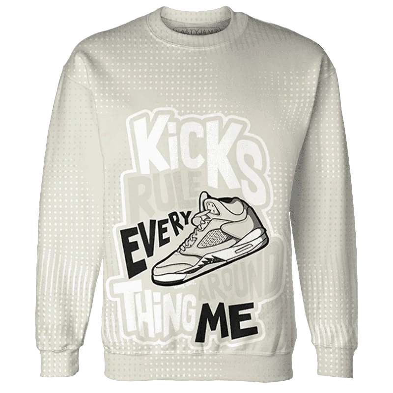 Trendy Unisex Sophisticated Style Offers NastyJamz SE Sail 5s Sweatshirt Match Kicks Rule All-Over Print Trendy Unisex Sophisticated Style Offers NastyJamz SE Sail 5s Sweatshirt Match Kicks Rule All-Over Print