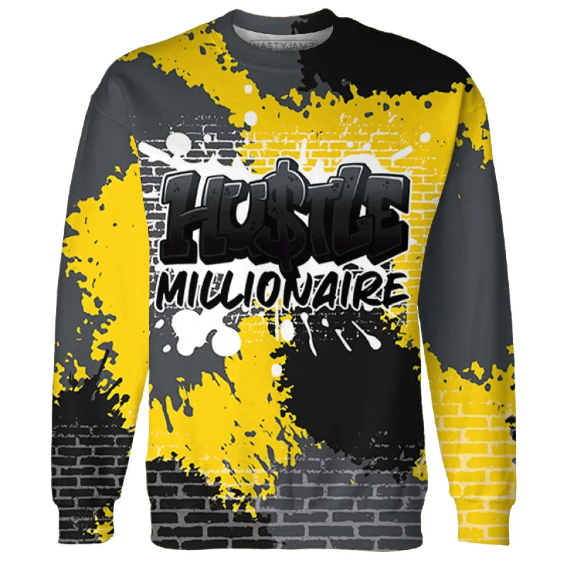 Minimalist Unisex Wardrobe Must-Haves Fashion Sale NastyJamz Thunder 4s Sweatshirt Match Hustle Millionaire All-Over Print Minimalist Unisex Wardrobe Must-Haves Fashion Sale NastyJamz Thunder 4s Sweatshirt Match Hustle Millionaire All-Over Print