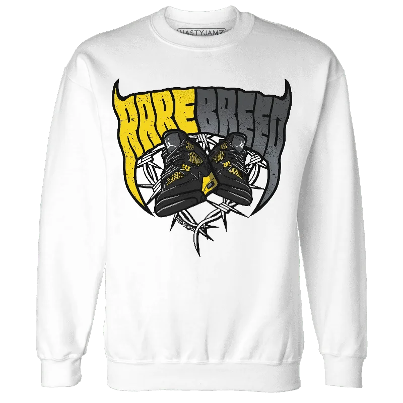 Minimalist Unisex Wardrobe Must-Haves Style Revolution NastyJamz Thunder 4s Sweatshirt Match Rare Breed Sneaker Minimalist Unisex Wardrobe Must-Haves Style Revolution NastyJamz Thunder 4s Sweatshirt Match Rare Breed Sneaker