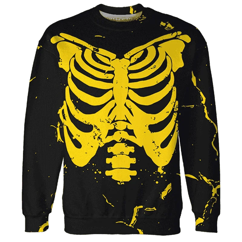 Urban-Inspired Unisex Fashion Trends Durable Fashion Picks NastyJamz Thunder 4s Sweatshirt Match Skeleton Y2k All-Over Print Urban-Inspired Unisex Fashion Trends Durable Fashion Picks NastyJamz Thunder 4s Sweatshirt Match Skeleton Y2k All-Over Print