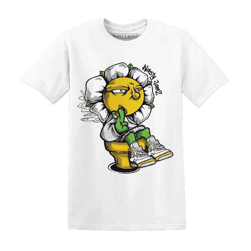 Effortless And Modern Unisex Dressing Casual Fashion NastyJamz Vivid Sulfur 4s T-Shirt Match Rebel Bloom Effortless And Modern Unisex Dressing Casual Fashion NastyJamz Vivid Sulfur 4s T-Shirt Match Rebel Bloom