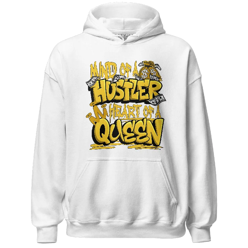 Stylish Unisex Outfit Ideas Trendy Pulse NastyJamz Yellow Ochre 6s Hoodie Match Hustler Heart Queen