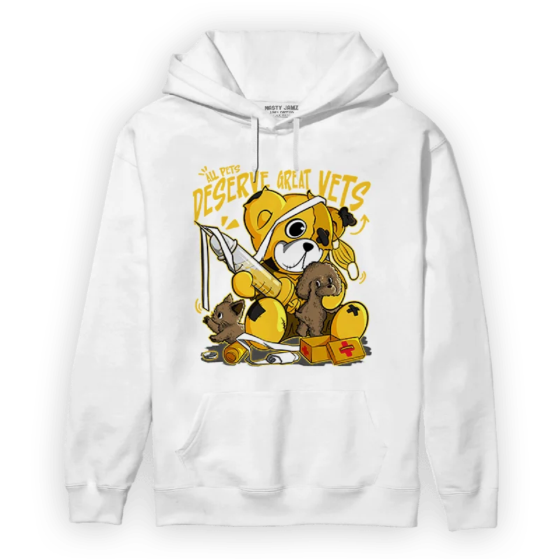 Oversized And Relaxed Unisex Fashion Catch Every Fashion Trend NastyJamz Yellow Ochre 6s Hoodie Match Veterinary BER