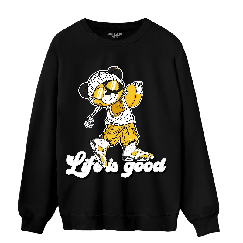 Gender-Neutral Fashion For Everyday Style Classic Chic Deals NastyJamz Yellow Ochre 6s Sweatshirt Match BER Like Golf Gender-Neutral Fashion For Everyday Style Classic Chic Deals NastyJamz Yellow Ochre 6s Sweatshirt Match BER Like Golf