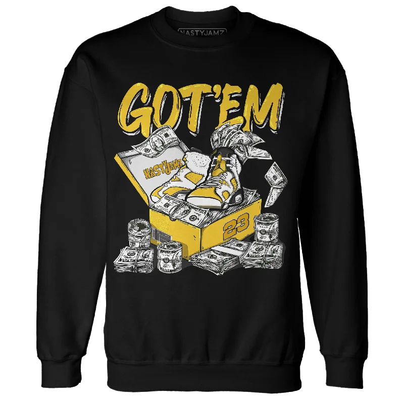 Sustainable And Ethical Unisex Clothing Limited Styles NastyJamz Yellow Ochre 6s Sweatshirt Match Dollar Sneaker Box Sustainable And Ethical Unisex Clothing Limited Styles NastyJamz Yellow Ochre 6s Sweatshirt Match Dollar Sneaker Box