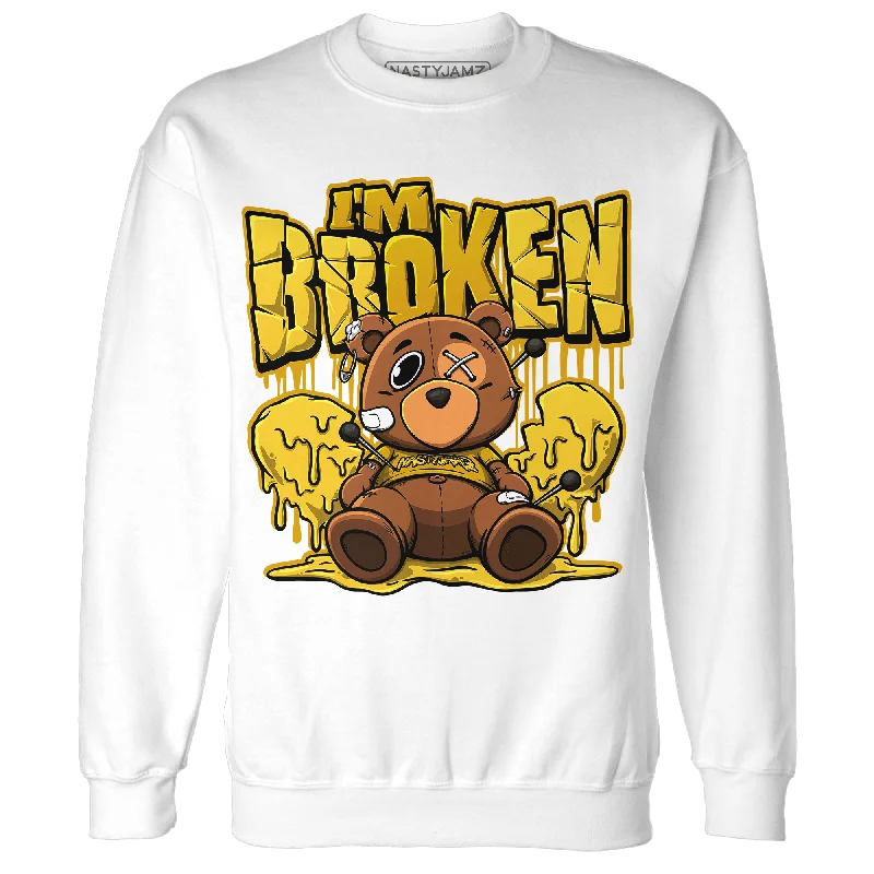 Unisex Everyday Fashion Essentials Day-To-Night Styles NastyJamz Yellow Ochre 6s Sweatshirt Match Im Broken BER Unisex Everyday Fashion Essentials Day-To-Night Styles NastyJamz Yellow Ochre 6s Sweatshirt Match Im Broken BER