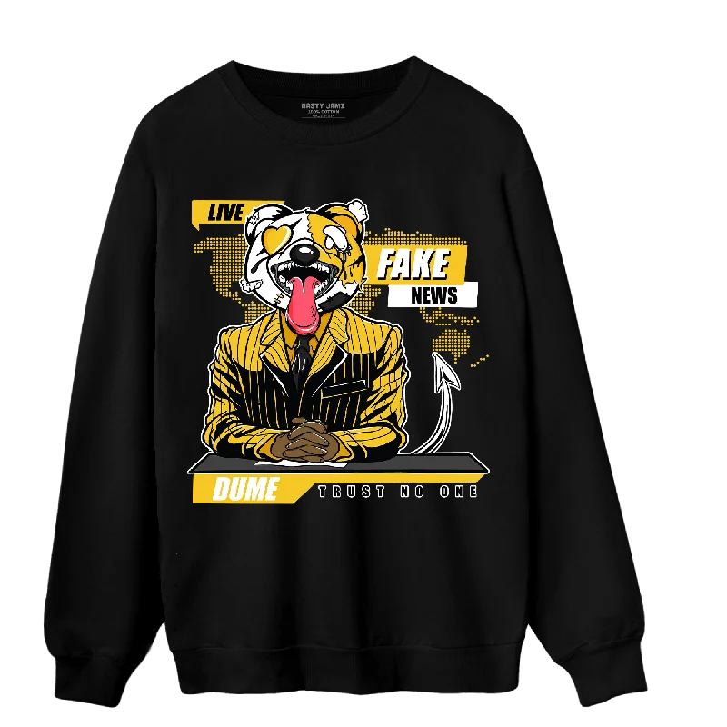 Functional And Stylish Unisex Wear Ends Soon NastyJamz Yellow Ochre 6s Sweatshirt Match News Presenter BER Functional And Stylish Unisex Wear Ends Soon NastyJamz Yellow Ochre 6s Sweatshirt Match News Presenter BER