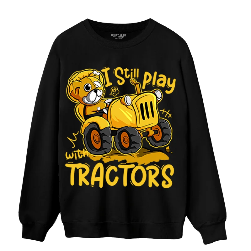 Gender-Neutral Clothing Styles Style Redefined NastyJamz Yellow Ochre 6s Sweatshirt Match Play With Tractors BER
