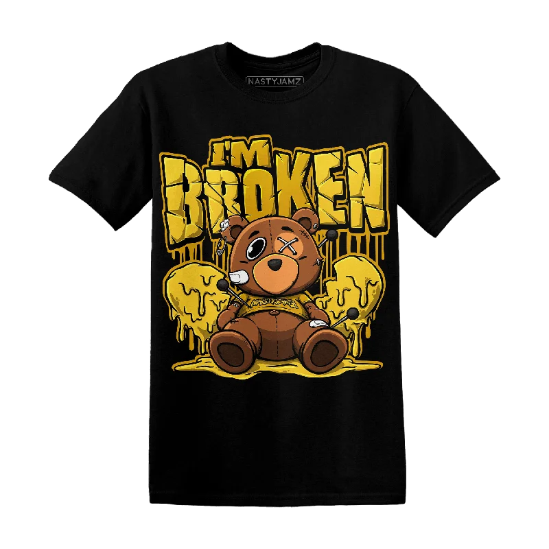 Oversized Unisex Fashion Pieces Weekend Exclusive NastyJamz Yellow Ochre 6s T-Shirt Im Broken BER Oversized Unisex Fashion Pieces Weekend Exclusive NastyJamz Yellow Ochre 6s T-Shirt Im Broken BER