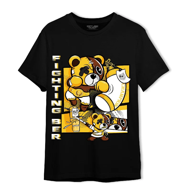 Gender-Neutral Fashion For Everyday Style Embrace New Fashion NastyJamz Yellow Ochre 6s T-Shirt Match BER Fighting Boxing Gender-Neutral Fashion For Everyday Style Embrace New Fashion NastyJamz Yellow Ochre 6s T-Shirt Match BER Fighting Boxing