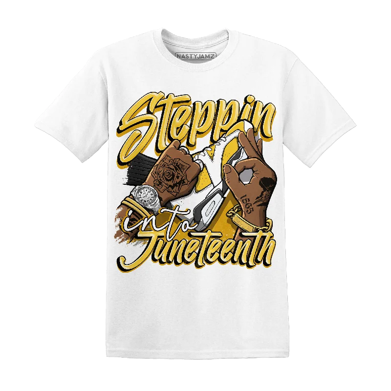 Sleek And Contemporary Gender-Free Outfits Fashion Sale NastyJamz Yellow Ochre 6s T-Shirt Match Step Into Juneteenth Sleek And Contemporary Gender-Free Outfits Fashion Sale NastyJamz Yellow Ochre 6s T-Shirt Match Step Into Juneteenth