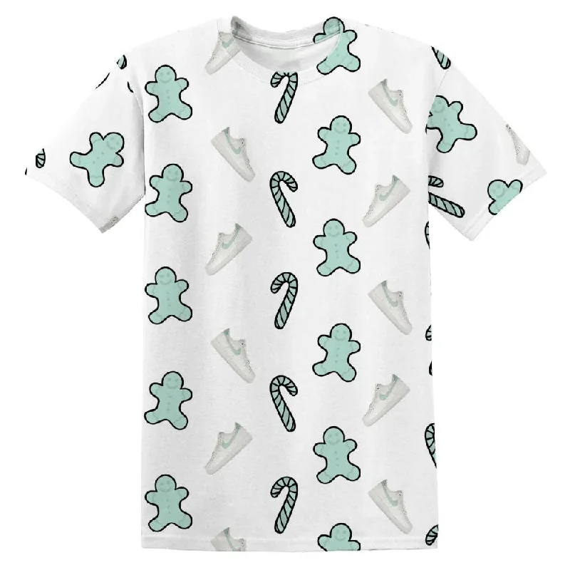 Minimalist Unisex Wardrobe Must-Haves AF 1 Jade Ice NastyJamz T-Shirt Match Candy Cookie Kicks All-Over Print Minimalist Unisex Wardrobe Must-Haves AF 1 Jade Ice NastyJamz T-Shirt Match Candy Cookie Kicks All-Over Print