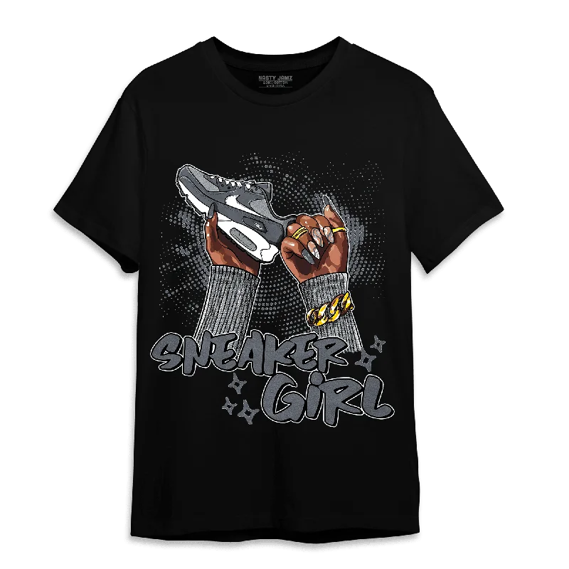 Trendy Unisex Streetwear Fashion Special Offer For You NastyJamz Air Max 90 Iron Grey T-Shirt Match Sneaker Girl Nail Trendy Unisex Streetwear Fashion Special Offer For You NastyJamz Air Max 90 Iron Grey T-Shirt Match Sneaker Girl Nail