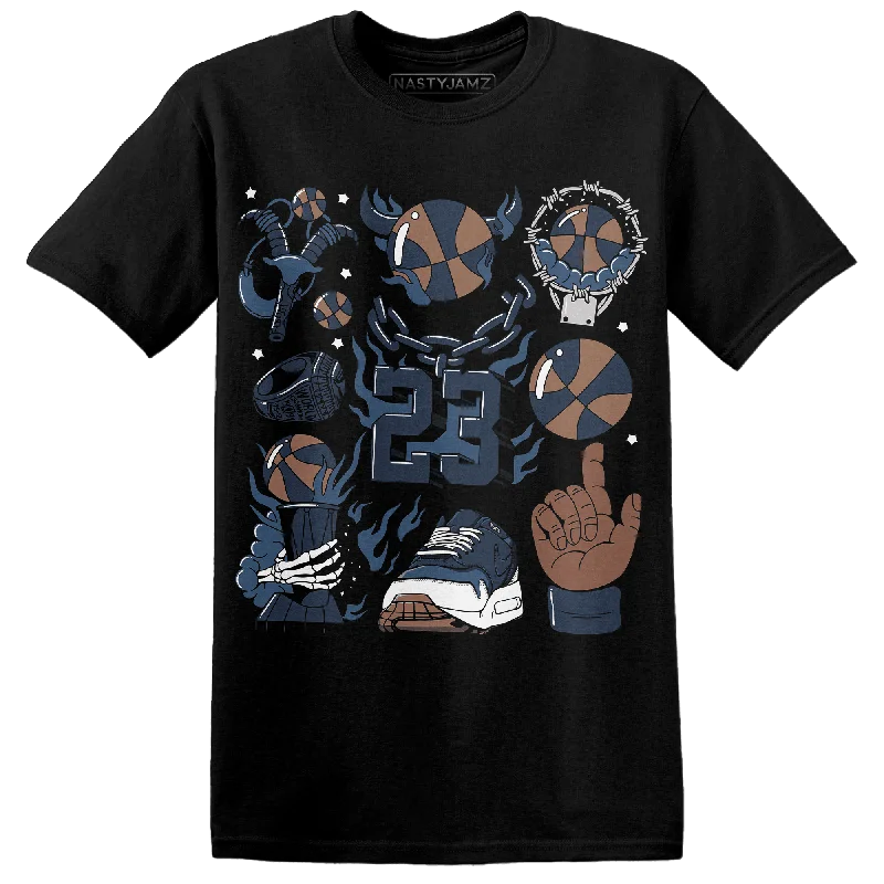 Gender-Neutral Clothing Styles Stylish Statements NastyJamz AM 1 86 Jackie RBS T-Shirt Match Neclaces Number 23 Gender-Neutral Clothing Styles Stylish Statements NastyJamz AM 1 86 Jackie RBS T-Shirt Match Neclaces Number 23