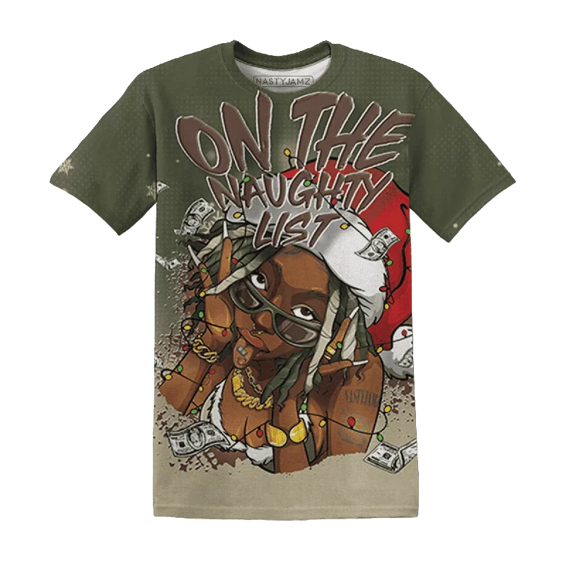 Functional And Stylish Unisex Wear AM 1 Essential Premium NastyJamz T-Shirt Match Xmas Naughty List All-Over Print Functional And Stylish Unisex Wear AM 1 Essential Premium NastyJamz T-Shirt Match Xmas Naughty List All-Over Print