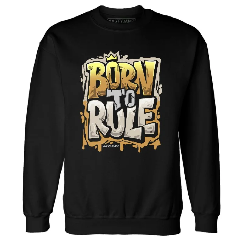 Lightweight And Breathable Unisex Wear Exclusive Discount AM 1 SC Bronze NastyJamz Sweatshirt Match Born To Rule Lightweight And Breathable Unisex Wear Exclusive Discount AM 1 SC Bronze NastyJamz Sweatshirt Match Born To Rule
