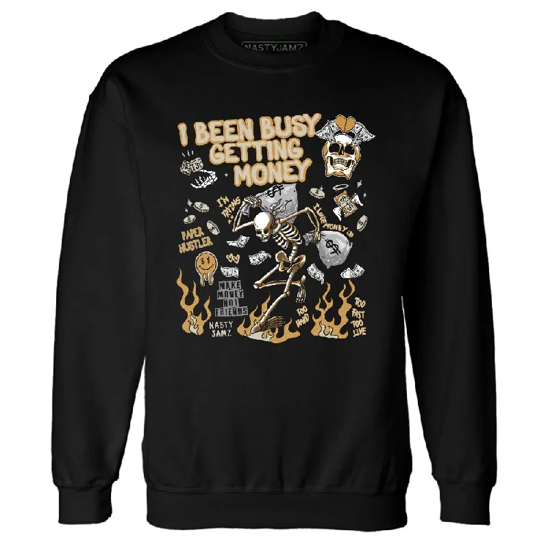 Bold And Trendy Gender-Neutral Outfits Winter Warehouse Sale AM 1 SC Bronze NastyJamz Sweatshirt Match Busy Getting Money Skull Bold And Trendy Gender-Neutral Outfits Winter Warehouse Sale AM 1 SC Bronze NastyJamz Sweatshirt Match Busy Getting Money Skull