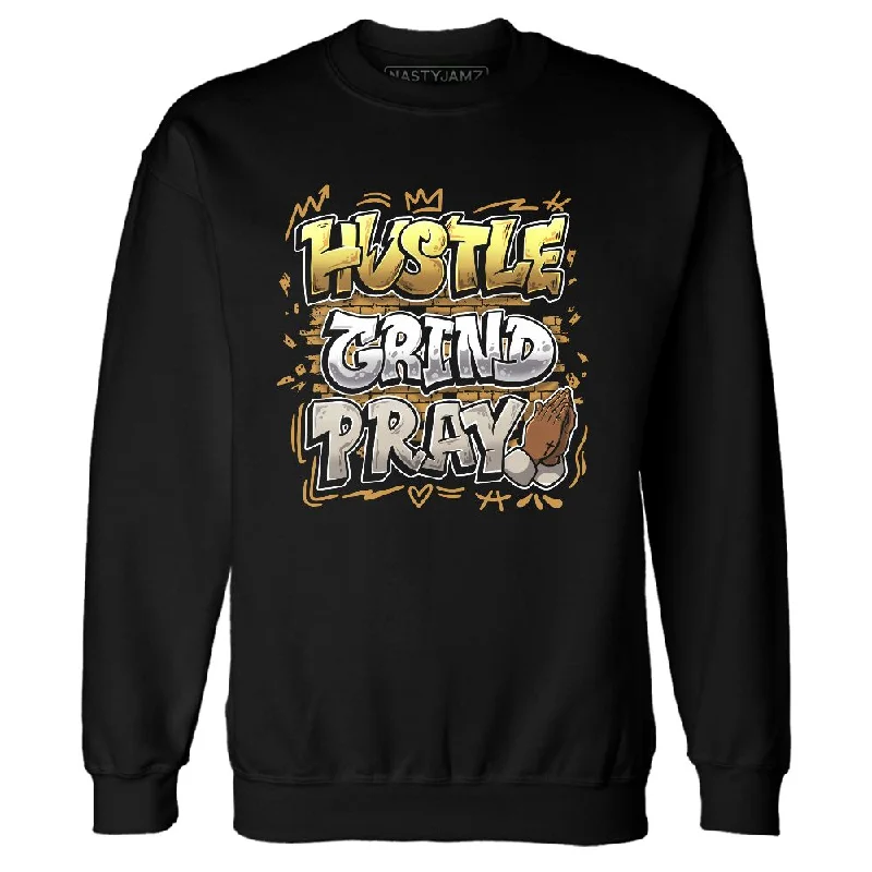 High-Quality Unisex Fashion Basics Special Offers AM 1 SC Bronze NastyJamz Sweatshirt Match Hustle Grind Pray High-Quality Unisex Fashion Basics Special Offers AM 1 SC Bronze NastyJamz Sweatshirt Match Hustle Grind Pray