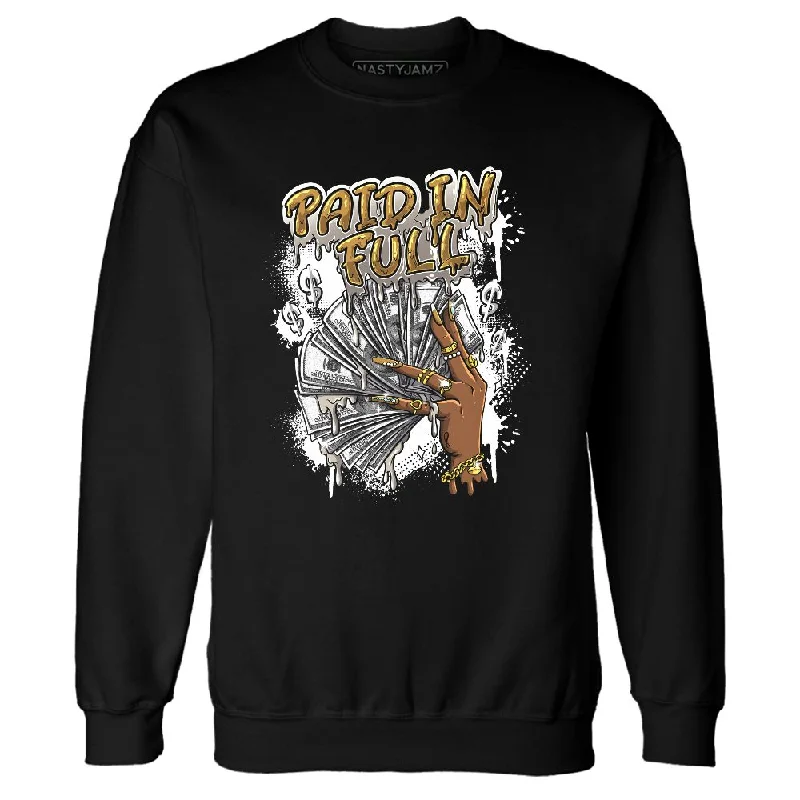 Classic And Timeless Unisex Style Limited Time Special Offer AM 1 SC Bronze NastyJamz Sweatshirt Match Paid In Full Classic And Timeless Unisex Style Limited Time Special Offer AM 1 SC Bronze NastyJamz Sweatshirt Match Paid In Full