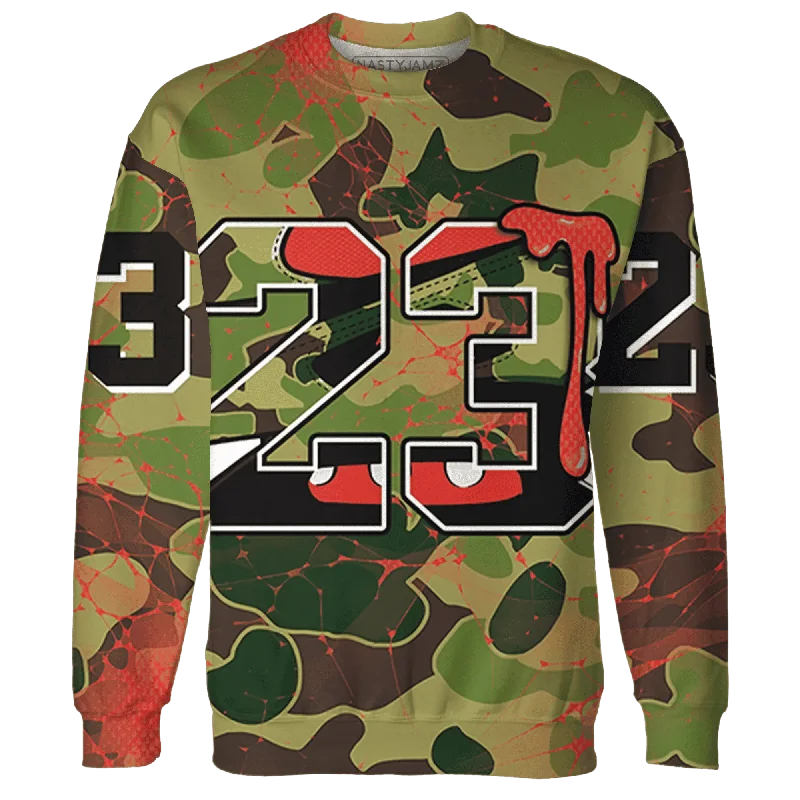 Oversized And Relaxed Unisex Fashion Trendy Styles AM 90 Dark Sage Solar Red NastyJamz Sweatshirt Match 23 Sneaker All-Over Print Oversized And Relaxed Unisex Fashion Trendy Styles AM 90 Dark Sage Solar Red NastyJamz Sweatshirt Match 23 Sneaker All-Over Print