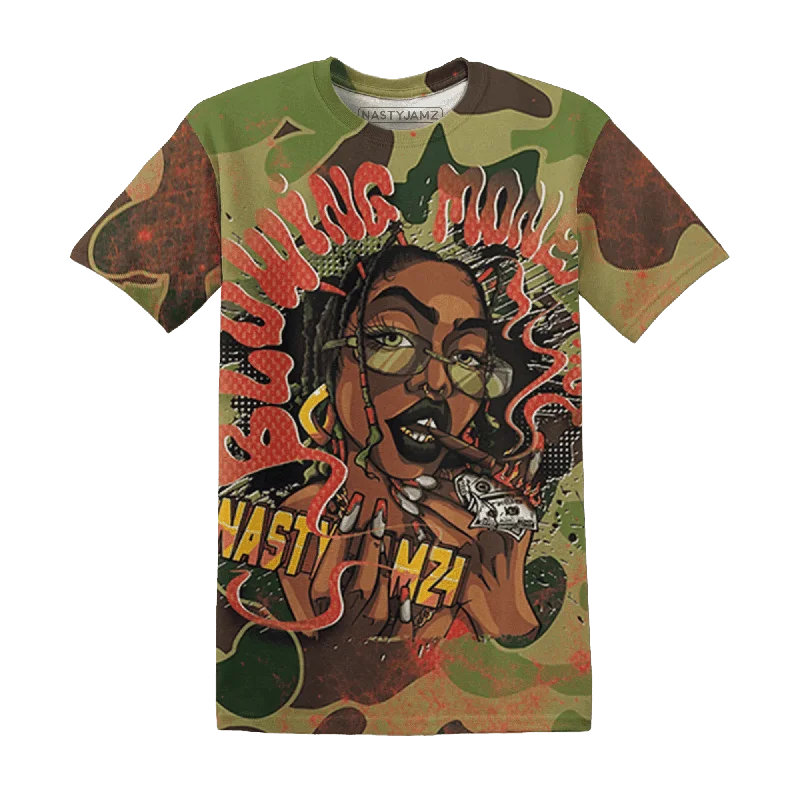 Lightweight And Breathable Unisex Wear AM 90 Dark Sage Solar Red NastyJamz T-Shirt Match Blowing Money Fast Girl All-Over Print Lightweight And Breathable Unisex Wear AM 90 Dark Sage Solar Red NastyJamz T-Shirt Match Blowing Money Fast Girl All-Over Print