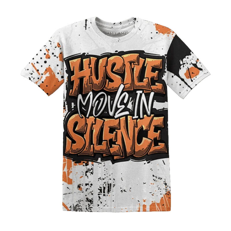 Comfortable Gender-Free Fashion Choices NastyJamz AM TW White Orange T-Shirt Match Hustle Move In Silence All-Over Print Comfortable Gender-Free Fashion Choices NastyJamz AM TW White Orange T-Shirt Match Hustle Move In Silence All-Over Print