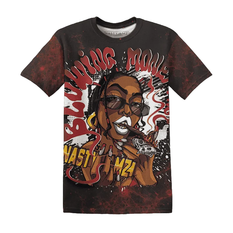 Minimalist Unisex Fashion Essentials Black Toe Reimagined Red White 1s NastyJamz T-Shirt Match Blowing Money Fast Girl All-Over Print Minimalist Unisex Fashion Essentials Black Toe Reimagined Red White 1s NastyJamz T-Shirt Match Blowing Money Fast Girl All-Over Print