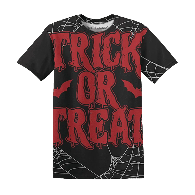 Gender-Neutral Fashion For Everyday Style Black Toe Reimagined Red White 1s NastyJamz T-Shirt Match Trick Or Treat All-Over Print Gender-Neutral Fashion For Everyday Style Black Toe Reimagined Red White 1s NastyJamz T-Shirt Match Trick Or Treat All-Over Print