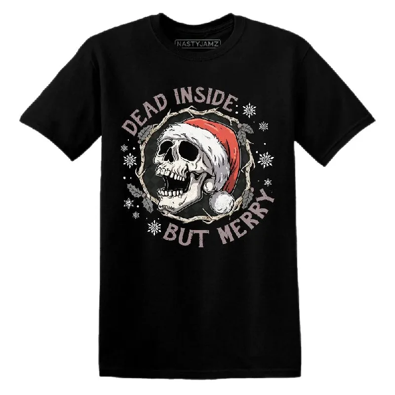 Effortless And Modern Unisex Dressing Sophisticated Style Offers Black Violet Ore 3s NastyJamz T-Shirt Match Dead Inside But Merry
