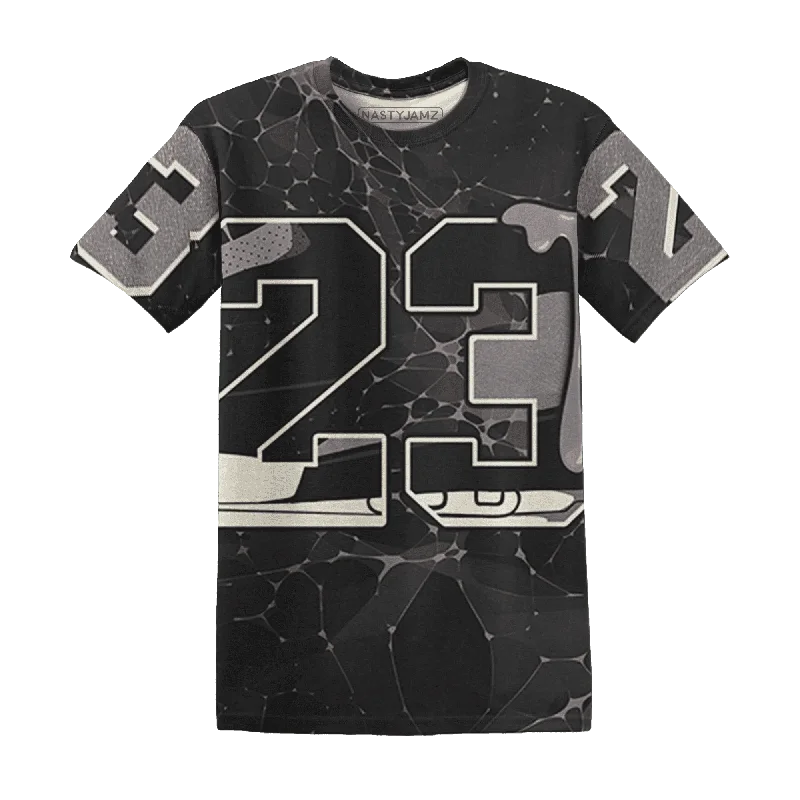Fashion-Forward Gender-Neutral Outfit Ideas NastyJamz Black Violet Ore 3s T-Shirt Match 23 Sneaker All-Over Print Fashion-Forward Gender-Neutral Outfit Ideas NastyJamz Black Violet Ore 3s T-Shirt Match 23 Sneaker All-Over Print