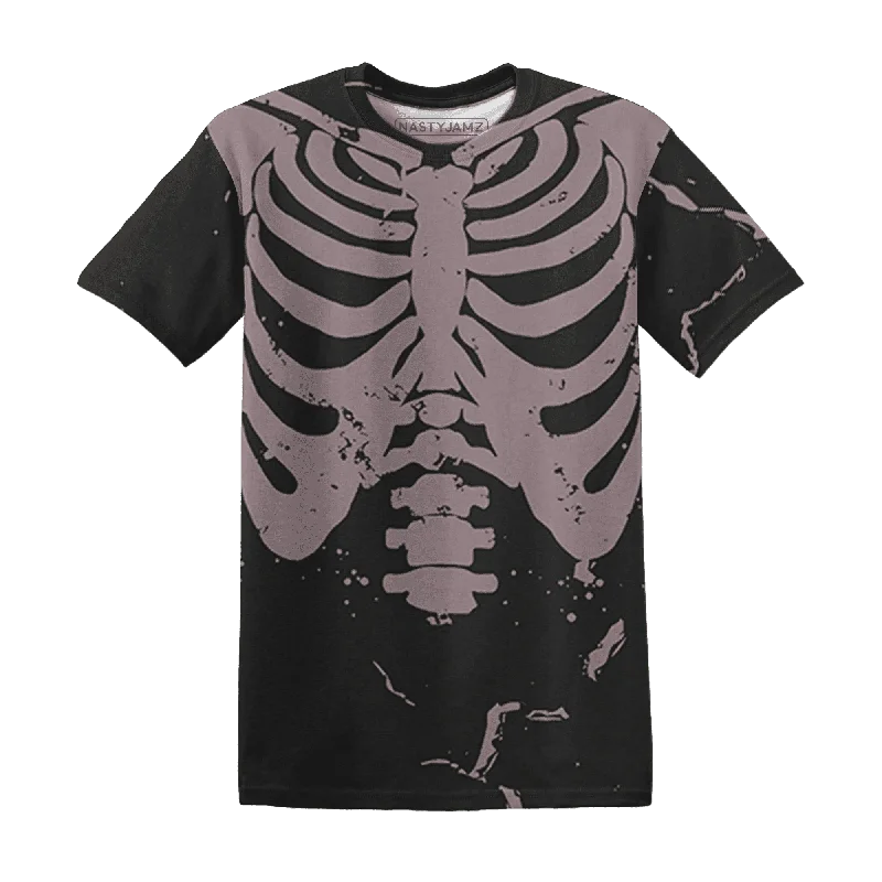 Relaxed-Fit Unisex Clothing Options NastyJamz Black Violet Ore 3s T-Shirt Match Skeleton Y2k All-Over Print Relaxed-Fit Unisex Clothing Options NastyJamz Black Violet Ore 3s T-Shirt Match Skeleton Y2k All-Over Print