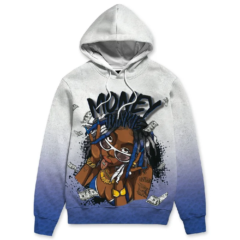 Minimalist Unisex Wardrobe Must-Haves Flash Sales Blueberry 12s NastyJamz Hoodie Match Money Junkie All-Over Print Minimalist Unisex Wardrobe Must-Haves Flash Sales Blueberry 12s NastyJamz Hoodie Match Money Junkie All-Over Print