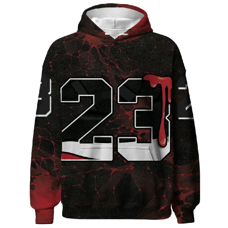 Relaxed-Fit Unisex Fashion For All-Day Comfort Popular Collection Bred Velvet 11s NastyJamz Hoodie Match 23 Sneaker All-Over Print