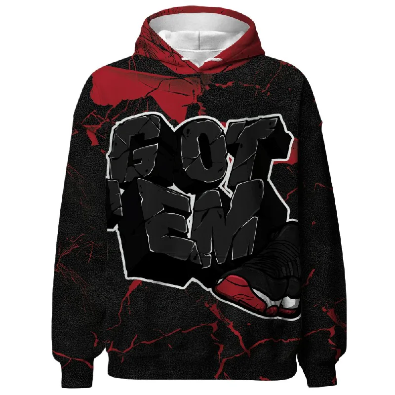 All-Season Unisex Clothing Collection New Season Fashion Preview Sale Bred Velvet 11s NastyJamz Hoodie Match Got Em All-Over Print All-Season Unisex Clothing Collection New Season Fashion Preview Sale Bred Velvet 11s NastyJamz Hoodie Match Got Em All-Over Print