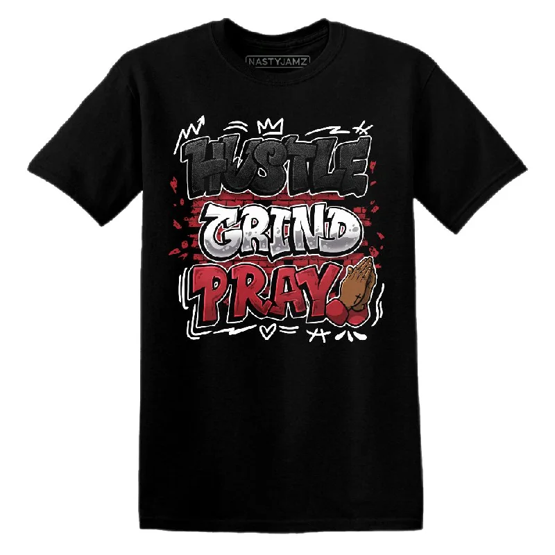 Breathable And Lightweight Unisex Wear Fashion Sale Bred Velvet 11s NastyJamz T-Shirt Match Hustle Grind Pray Breathable And Lightweight Unisex Wear Fashion Sale Bred Velvet 11s NastyJamz T-Shirt Match Hustle Grind Pray