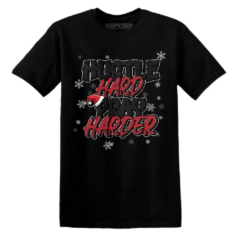 Comfortable Unisex Streetwear Easy Elegance Sales Bred Velvet 11s NastyJamz T-Shirt Match Pray Harder