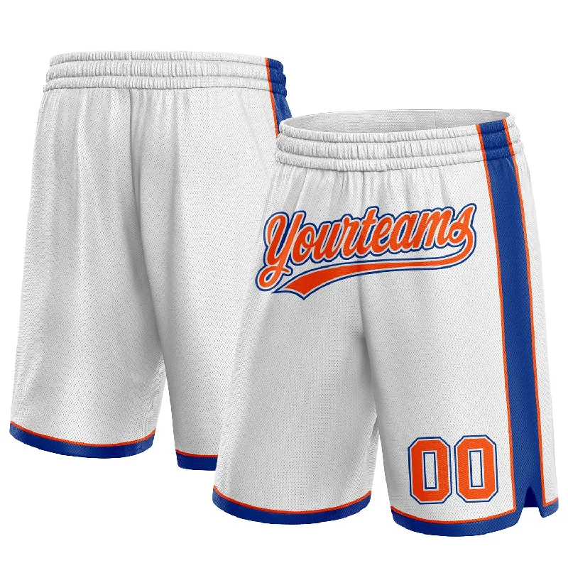 High-Quality Unisex Basics For Everyday Wear Hurry Before It'S Gone Custom White Orange-Royal Authentic Basketball Shorts High-Quality Unisex Basics For Everyday Wear Hurry Before It'S Gone Custom White Orange-Royal Authentic Basketball Shorts