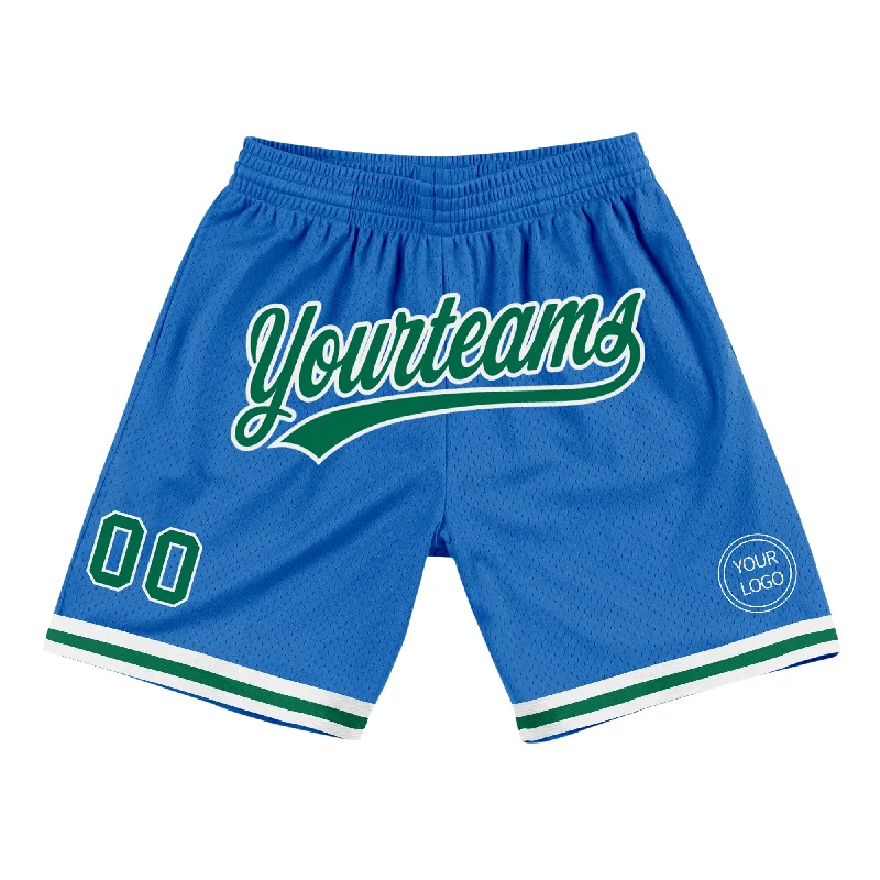 Urban Unisex Fashion Outfits Avant-Garde Style Promotions Custom Blue Kelly Green-White Authentic Throwback Basketball Shorts Urban Unisex Fashion Outfits Avant-Garde Style Promotions Custom Blue Kelly Green-White Authentic Throwback Basketball Shorts