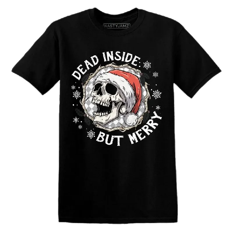 Trendy Unisex Streetwear Fashion New Arrivals Burgundy Crush 3s NastyJamz T-Shirt Match Dead Inside But Merry Trendy Unisex Streetwear Fashion New Arrivals Burgundy Crush 3s NastyJamz T-Shirt Match Dead Inside But Merry
