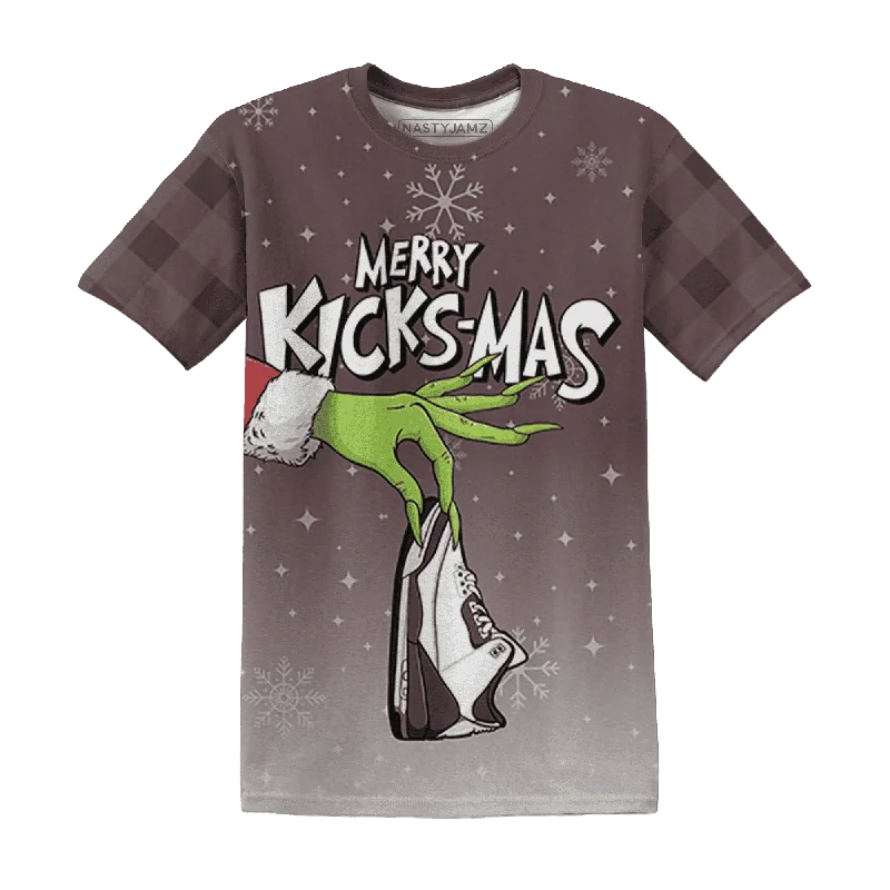 Stylish Unisex Outfit Ideas Burgundy Crush 3s NastyJamz T-Shirt Match Merry Kicksmas All-Over Print Stylish Unisex Outfit Ideas Burgundy Crush 3s NastyJamz T-Shirt Match Merry Kicksmas All-Over Print