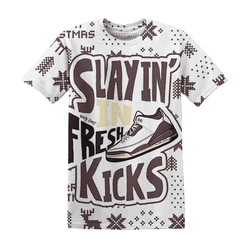 Modern Unisex Wardrobe Staples Burgundy Crush 3s NastyJamz T-Shirt Match Slayin Kicks All-Over Print Modern Unisex Wardrobe Staples Burgundy Crush 3s NastyJamz T-Shirt Match Slayin Kicks All-Over Print