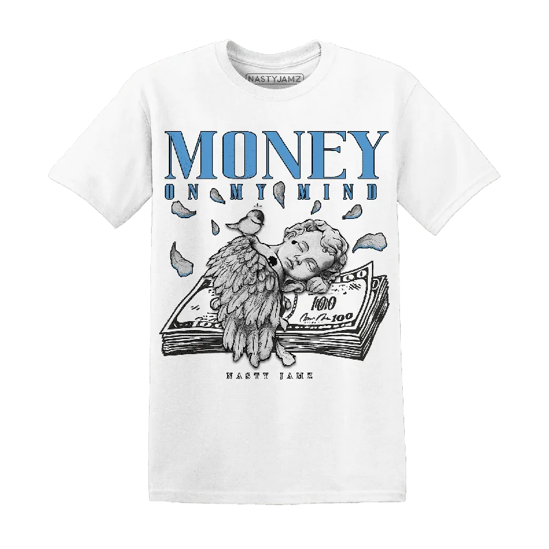 Gender-Neutral Fashion For Everyday Style Seasonal Style Discounts Carolina Blue Univercitii 17s NastyJamz T-Shirt Match Money On My Mind Angel Gender-Neutral Fashion For Everyday Style Seasonal Style Discounts Carolina Blue Univercitii 17s NastyJamz T-Shirt Match Money On My Mind Angel