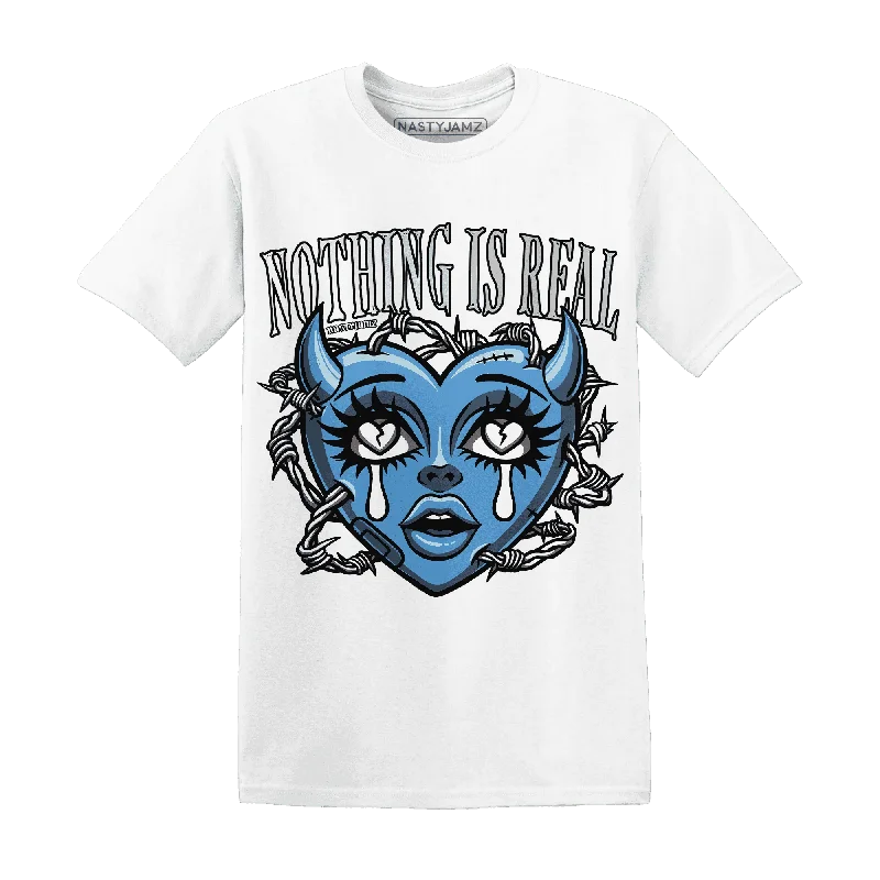 High-Quality Unisex Basics For Everyday Wear Top Deals Carolina Blue Univercitii 17s NastyJamz T-Shirt Match Nothing Is Real High-Quality Unisex Basics For Everyday Wear Top Deals Carolina Blue Univercitii 17s NastyJamz T-Shirt Match Nothing Is Real